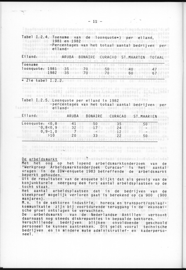 Bedrijvenenquete 1983 (over de boekjaren 1981/82 en 1982/1983) - Page 11
