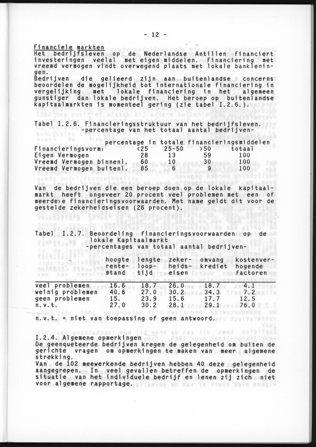 Bedrijvenenquete 1983 (over de boekjaren 1981/82 en 1982/1983) - Page 12