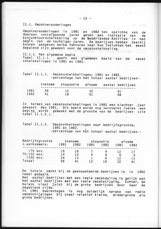 Bedrijvenenquete 1983 (over de boekjaren 1981/82 en 1982/1983) - Page 17