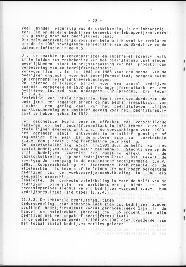 Bedrijvenenquete 1983 (over de boekjaren 1981/82 en 1982/1983) - Page 25