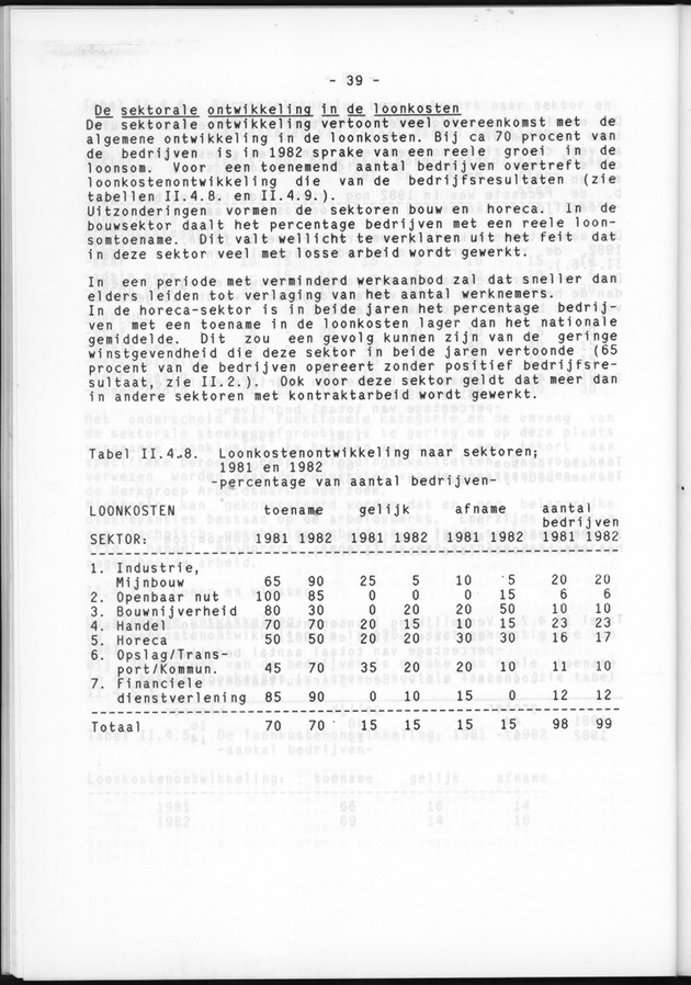 Bedrijvenenquete 1983 (over de boekjaren 1981/82 en 1982/1983) - Page 41