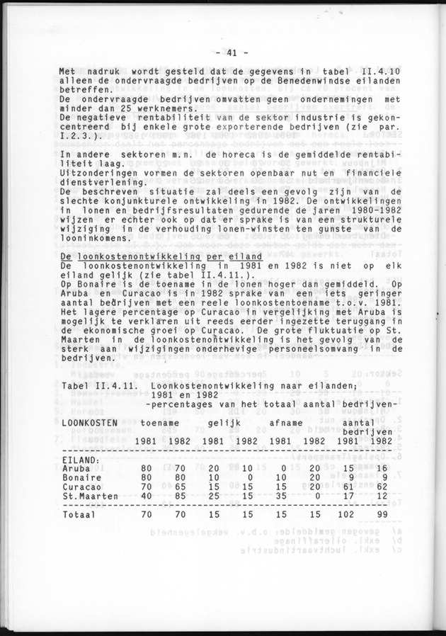 Bedrijvenenquete 1983 (over de boekjaren 1981/82 en 1982/1983) - Page 43