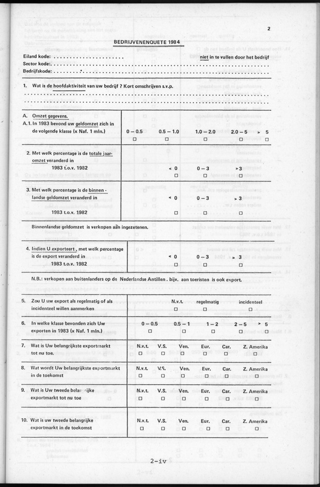 Bedrijvenenquete 1984 - Page 47