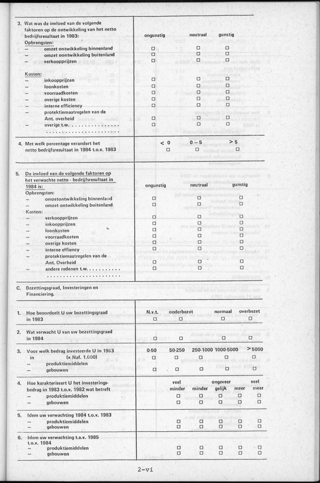 Bedrijvenenquete 1984 - Page 49