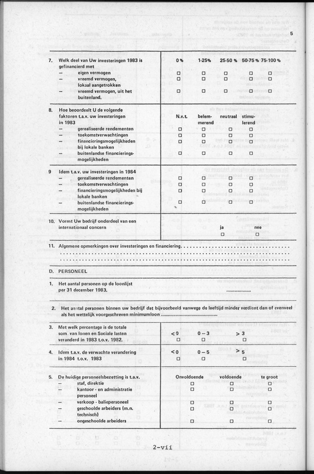 Bedrijvenenquete 1984 - Page 50