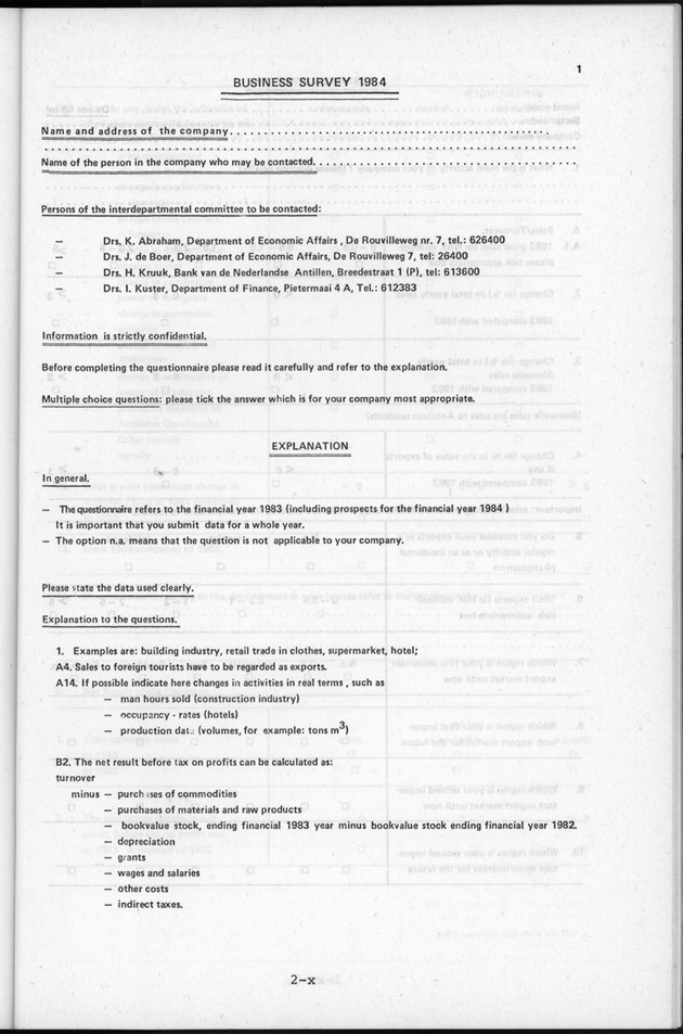 Bedrijvenenquete 1984 - Page 53