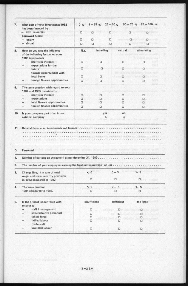Bedrijvenenquete 1984 - Page 57