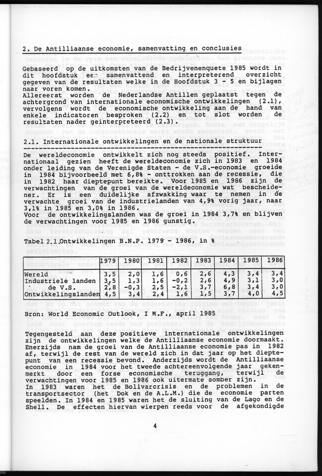 Bedrijvenenquete 1985 - Page 4