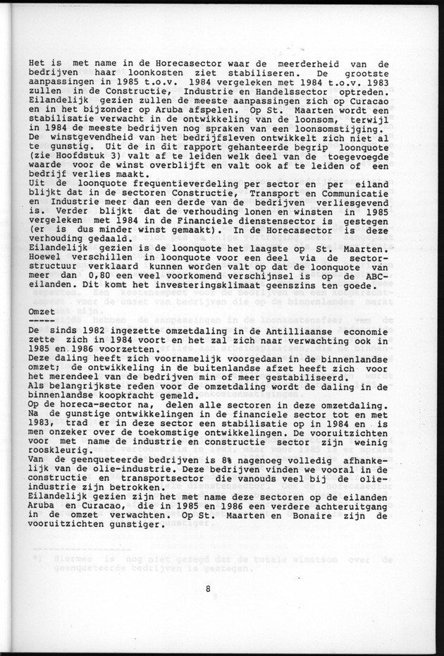 Bedrijvenenquete 1985 - Page 8