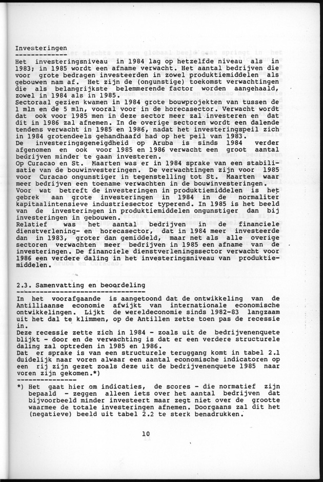 Bedrijvenenquete 1985 - Page 10