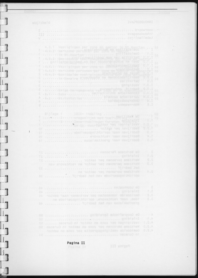 Eerste Algemeen Bedrijventelling Nederlandse Antillen 1986 - Page II