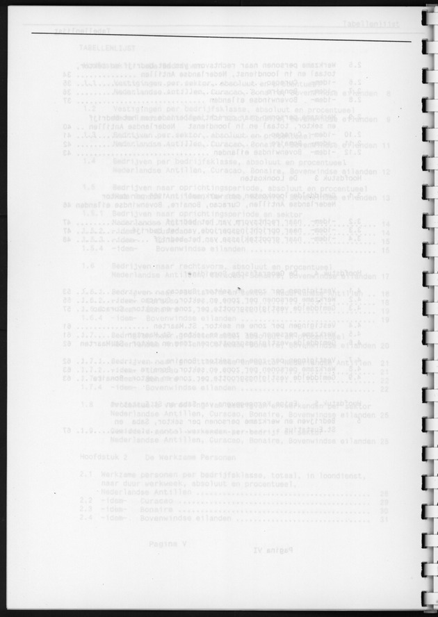 Eerste Algemeen Bedrijventelling Nederlandse Antillen 1986 - Blank Page