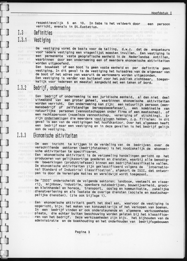Eerste Algemeen Bedrijventelling Nederlandse Antillen 1986 - Page 3