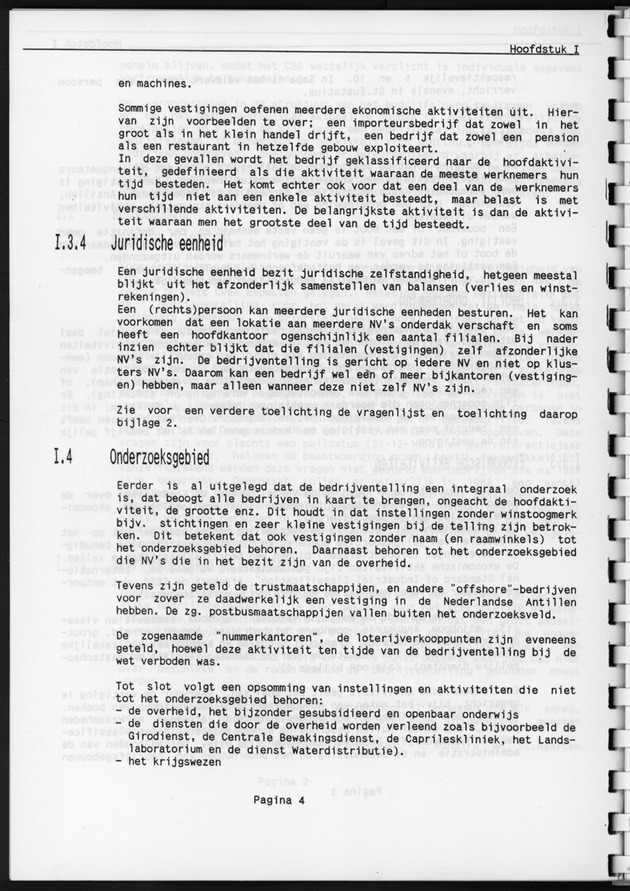 Eerste Algemeen Bedrijventelling Nederlandse Antillen 1986 - Page 4