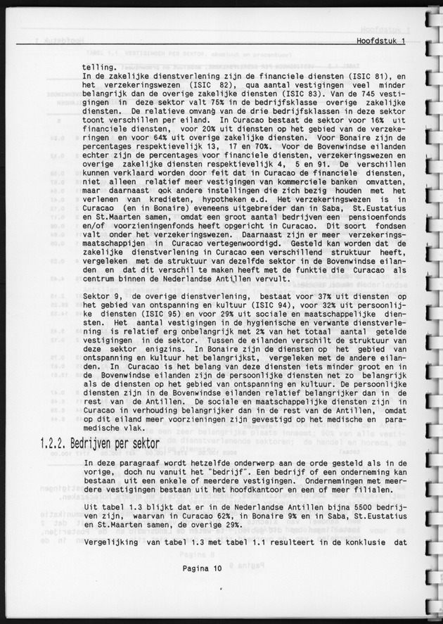 Eerste Algemeen Bedrijventelling Nederlandse Antillen 1986 - Page 10