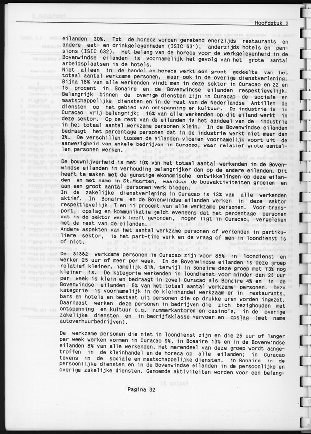 Eerste Algemeen Bedrijventelling Nederlandse Antillen 1986 - Page 32