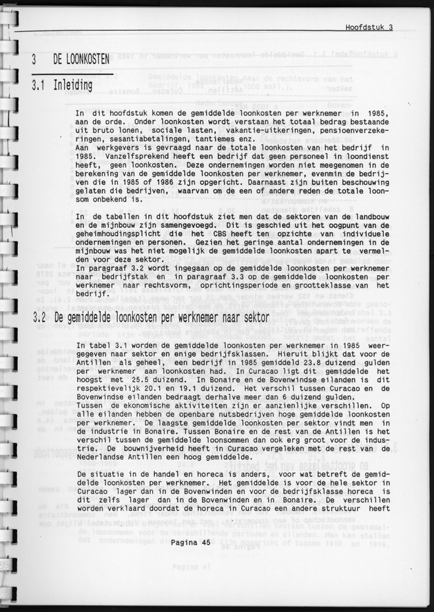 Eerste Algemeen Bedrijventelling Nederlandse Antillen 1986 - Page 45
