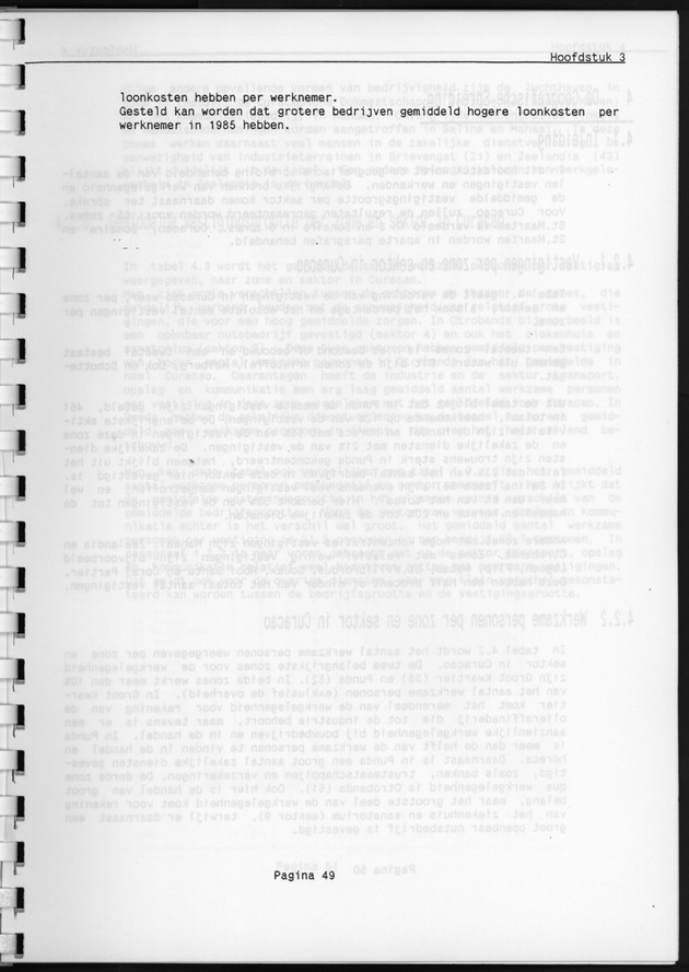 Eerste Algemeen Bedrijventelling Nederlandse Antillen 1986 - Page 49