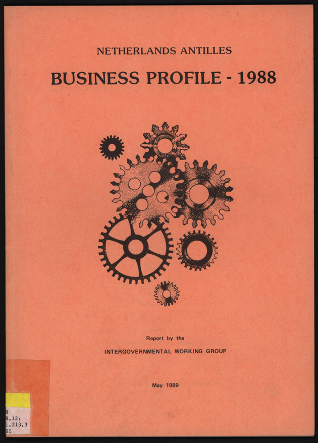 Netherlands Antilles Business Profile 1988 - Front Cover