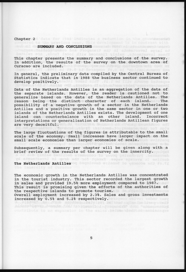 Netherlands Antilles Business Profile 1988 - Page 5