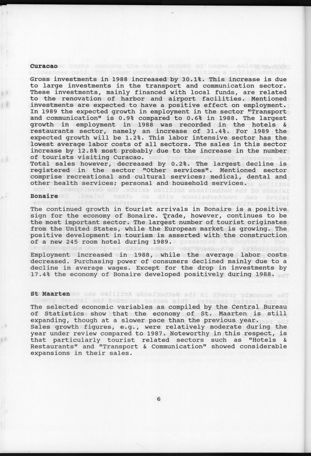 Netherlands Antilles Business Profile 1988 - Page 6