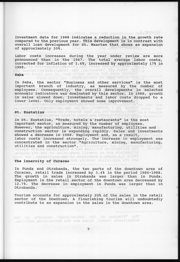 Netherlands Antilles Business Profile 1988 - Page 7