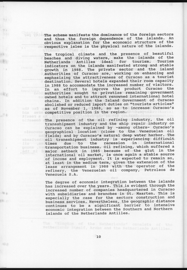 Netherlands Antilles Business Profile 1988 - Page 10