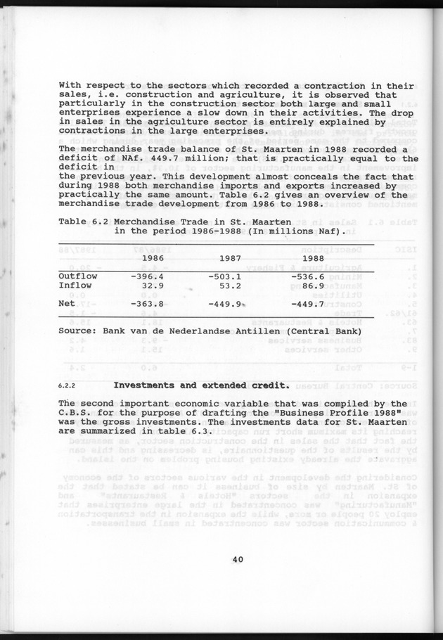Netherlands Antilles Business Profile 1988 - Page 40