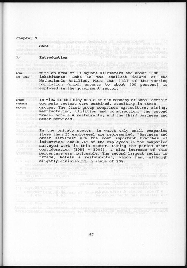 Netherlands Antilles Business Profile 1988 - Page 47