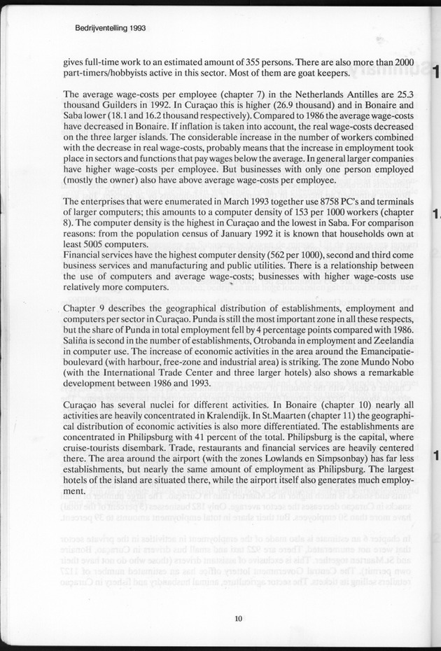 Bedrijventelling 1993 Nederlandse Antillen - Page 10