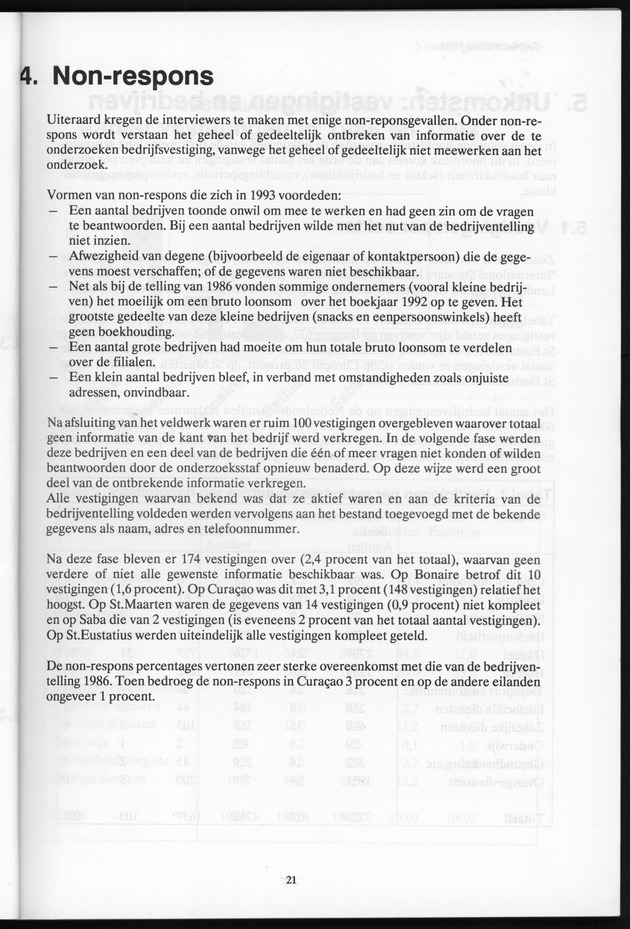 Bedrijventelling 1993 Nederlandse Antillen - Page 21