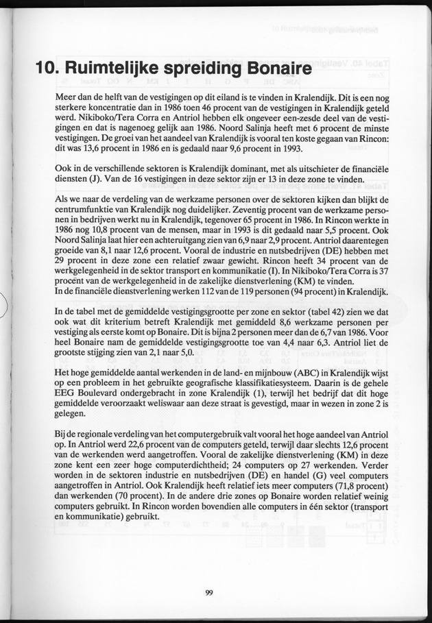 Bedrijventelling 1993 Nederlandse Antillen - Page 99