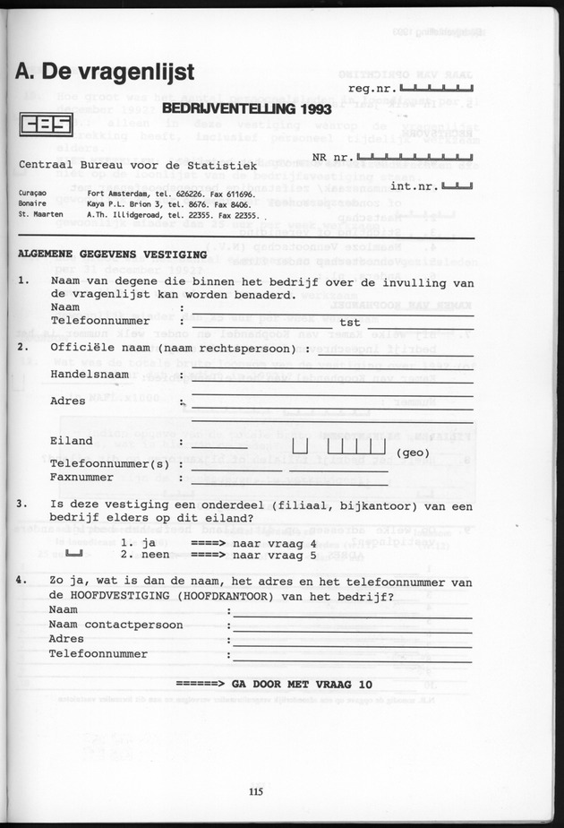 Bedrijventelling 1993 Nederlandse Antillen - Page 115