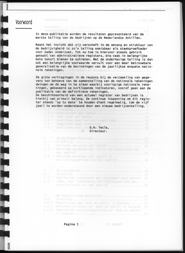 Bedrijventelling 1986 - Page I