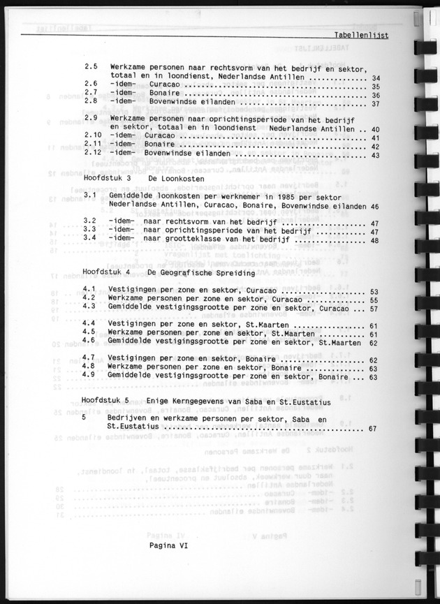 Bedrijventelling 1986 - Page VI