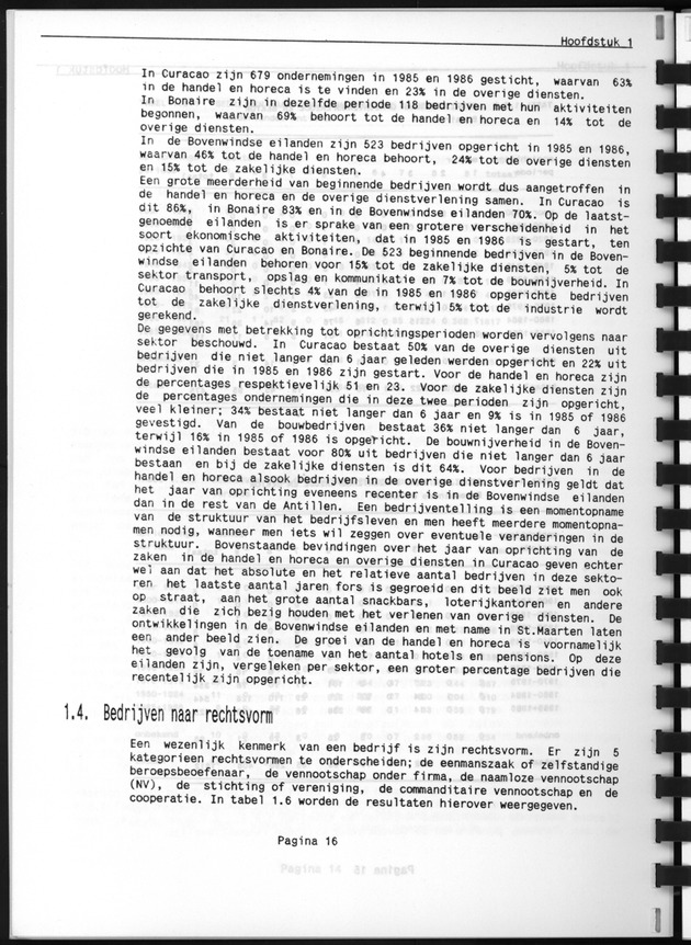 Bedrijventelling 1986 - Page 16
