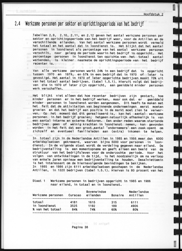 Bedrijventelling 1986 - Page 38