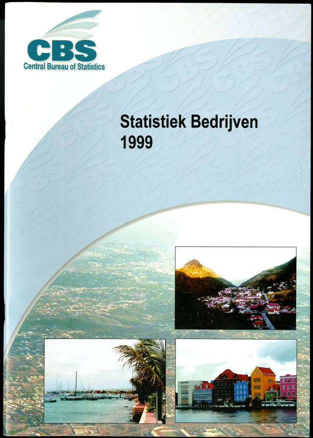 Statistiek Bedrijven 1999 - Front Cover