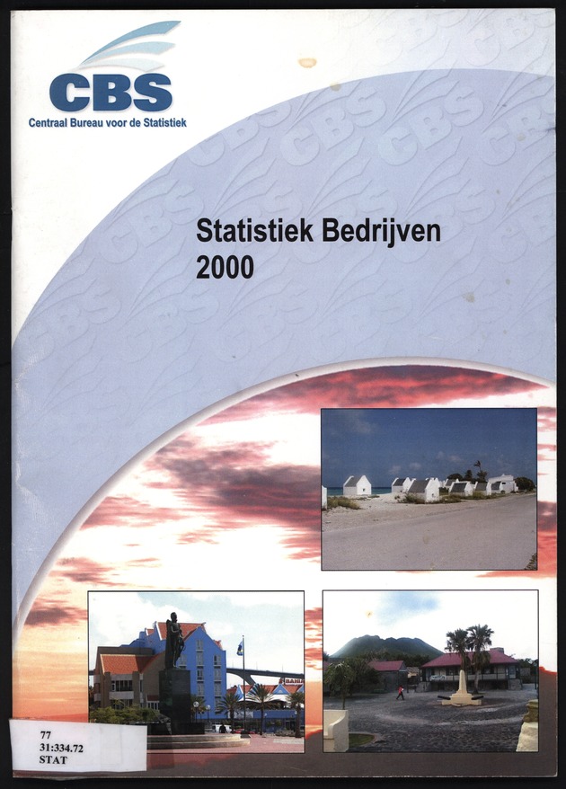 Statistiek Bedrijven 2000 - Front Cover
