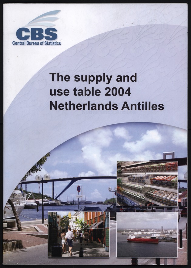 The supply and use table 2004 Netherlands Antilles - Front Cover