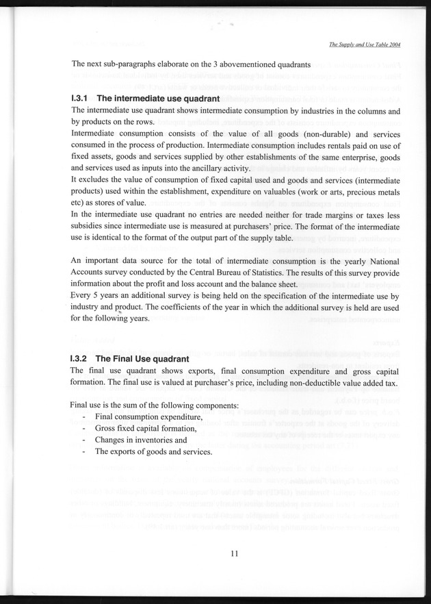 The supply and use table 2004 Netherlands Antilles - Page 11