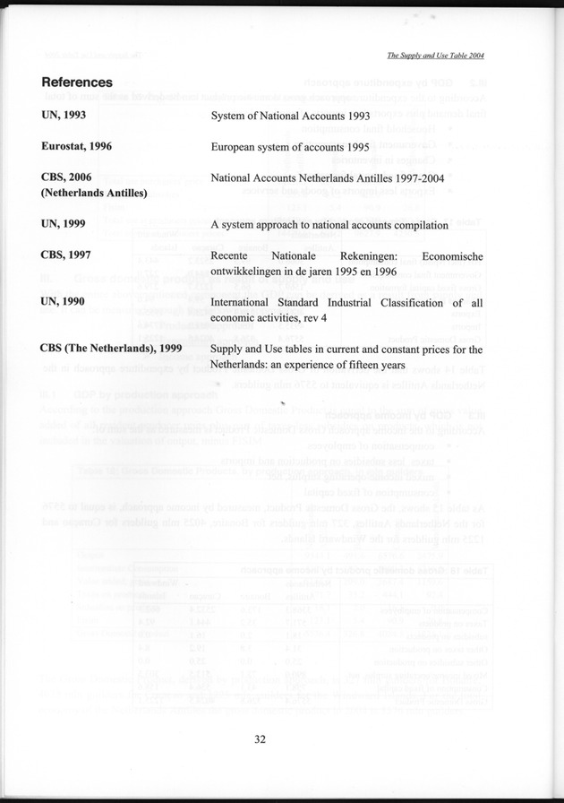 The supply and use table 2004 Netherlands Antilles - Page 32