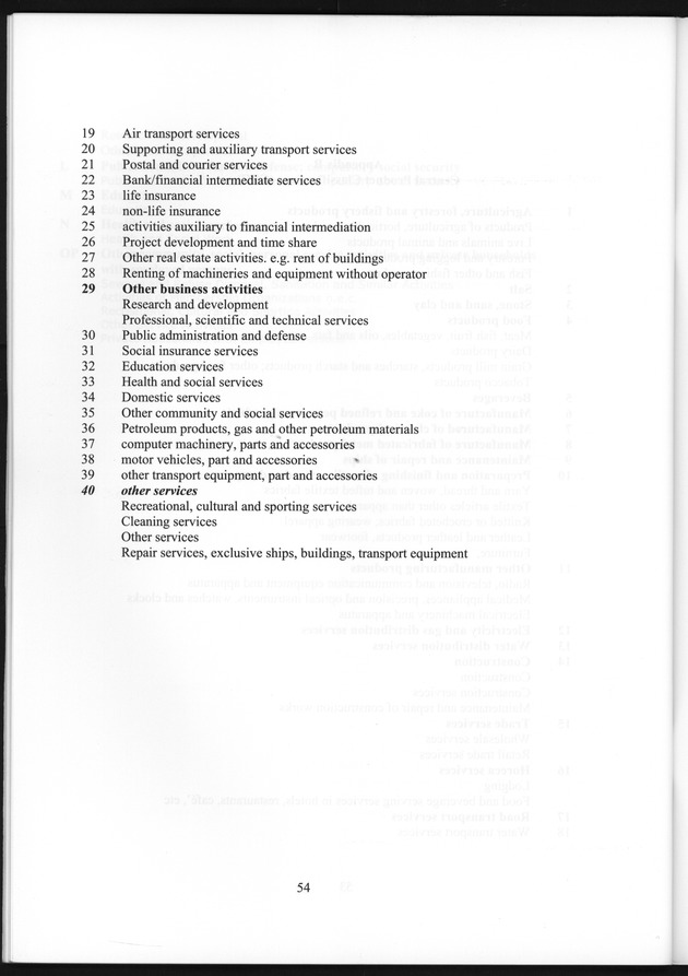 The supply and use table 2004 Netherlands Antilles - Page 52