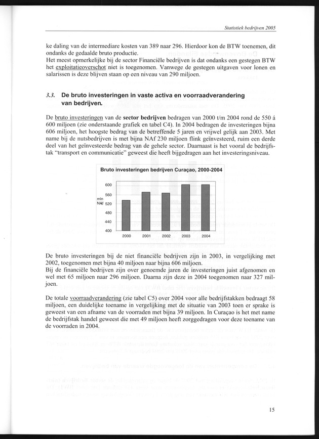 Statistiek Bedrijven 2001-2005 - Page 15