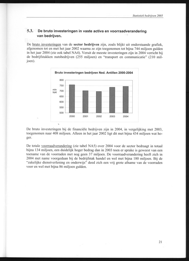 Statistiek Bedrijven 2001-2005 - Page 21