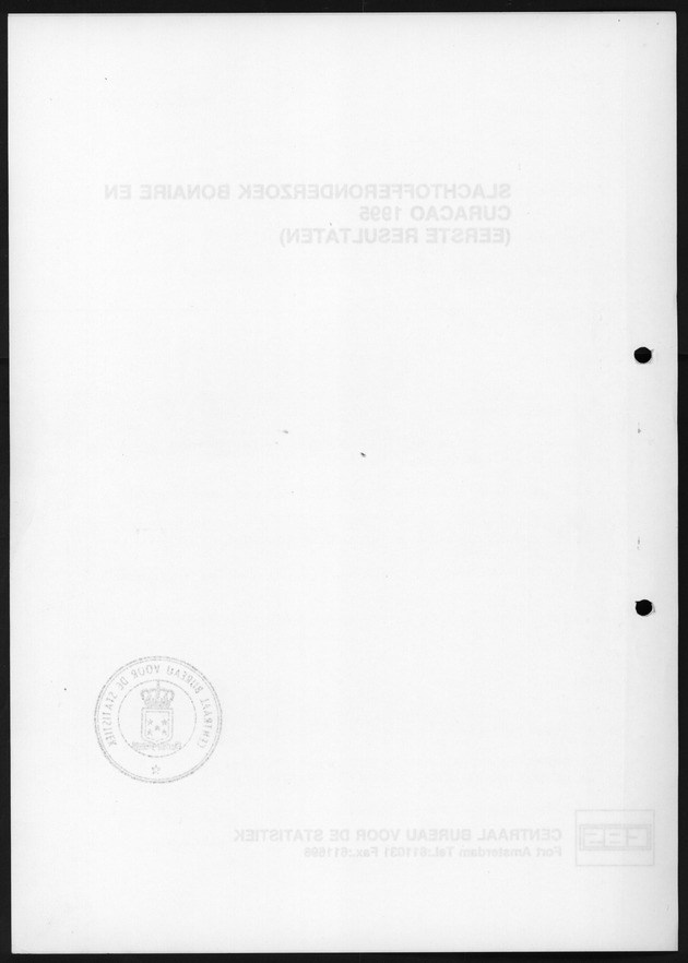 Slachtofferonderzoek Bonaire en Curacao 1995 - Blank Page