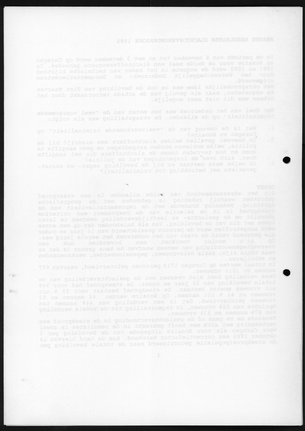 Slachtofferonderzoek Bonaire en Curacao 1995 - Blank Page
