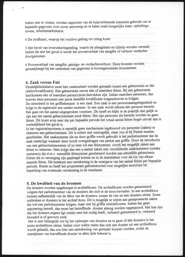 Verslag inzake organisatie van de registratiegegevens bij griffie - Page 2