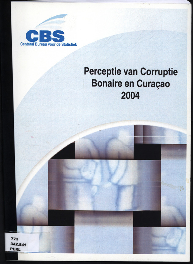 Perceptie van Corruptie Bonaire en Curaҫao 2004 - Front Cover