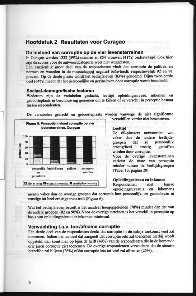 Perceptie van Corruptie Bonaire en Curaҫao 2004 - Page 6